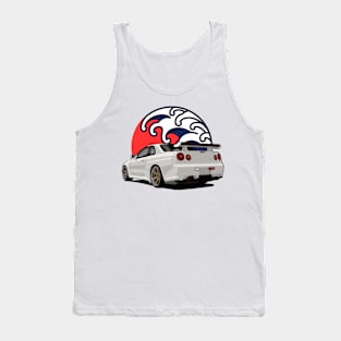 nissan gtr Tank Top